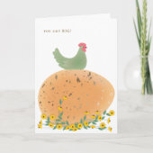 Easter Card from Mom to Adult Child カード (正面)