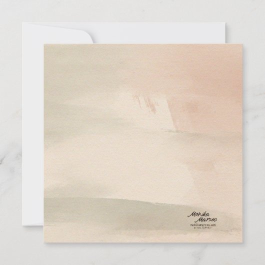 Easter Cat カード (裏面)