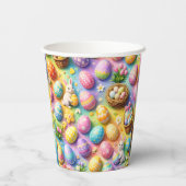 Easter celebration kids birthday paper 紙コップ (裏面)