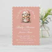 Easter Chick Baby Shower Invitation 招待状 (スタンド正面)