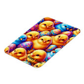 EASTER ~ Chicks, Eggs ~ Flexible Photo Magnet マグネット (左側)