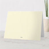 Easter Chicks Greeting カード (裏面)