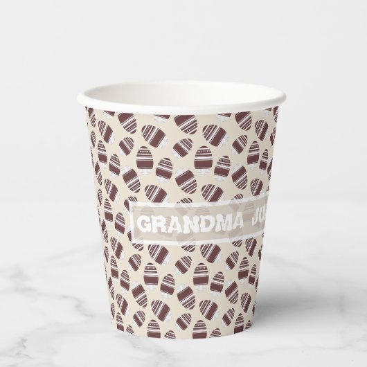 Easter Chocolate Egg Pattern 紙コップ (正面)