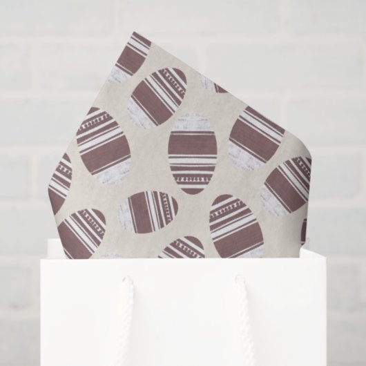Easter Chocolate Egg Pattern 薄葉紙 (ギフトバッグ)