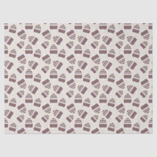 Easter Chocolate Egg Pattern 薄葉紙 (正面)