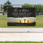 Easter Church Service Banner for Outdoor Use 横断幕 (インサイチュ)