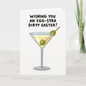 Easter Cocktail Wish Card カード (正面)