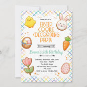Easter Cookie Decorating Party Invitation 招待状 (正面)