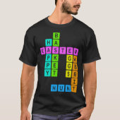 Easter Crossword Puzzle Tシャツ (正面)