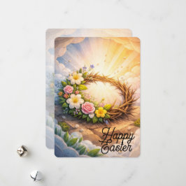 Easter Crown of Thorns Greeting Card シーズンカード