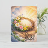 Easter Crown of Thorns Greeting Card シーズンカード (スタンド正面)