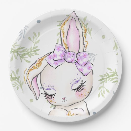 Easter Cutie Paper Plates ペーパープレート (正面)