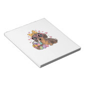 Easter Dachshunds Cute Dachshund T-Shirt ノートパッド (アングル)