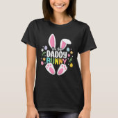 Easter Daddy Bunny Dad Happy Easter Day Family Mat Tシャツ (正面)