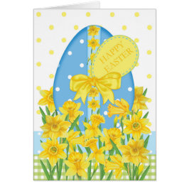Easter Daffodils Greeting Card