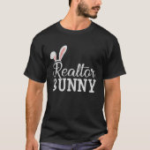 Easter Day Bunny Easter Costume  Matching Realtor  Tシャツ (正面)