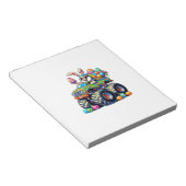 Easter Day Bunny Monster Truck Eggs Cool Rabbit T- ノートパッド (アングル)