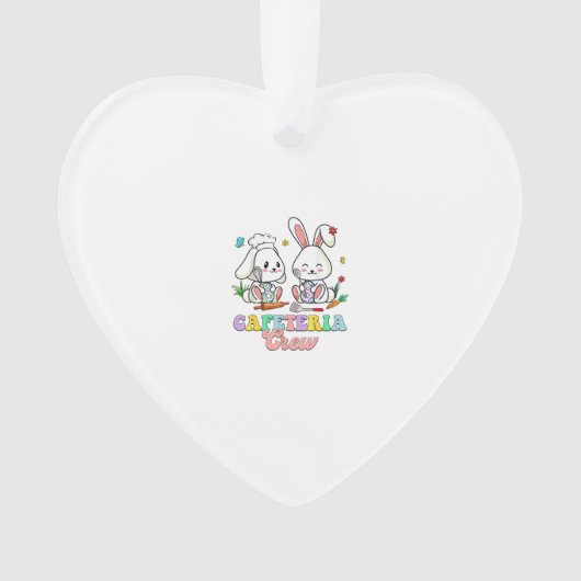 Easter Day Cafeteria Crew Lunch Lady School Cafete オーナメント (正面)