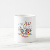 Easter Day Cafeteria Crew Lunch Lady School Cafete コーヒーマグカップ (中央)