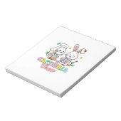 Easter Day Cafeteria Crew Lunch Lady School Cafete ノートパッド (回転)