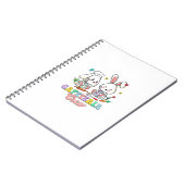 Easter Day Cafeteria Crew Lunch Lady School Cafete ノートブック (左側)