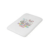 Easter Day Cafeteria Crew Lunch Lady School Cafete バスマット (アングル)