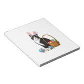 Easter Day Cat Bunny Ears Eggs Graphic Men Women K ノートパッド (アングル)