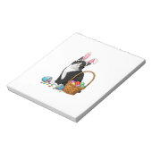 Easter Day Cat Bunny Ears Eggs Graphic Men Women K ノートパッド (回転)