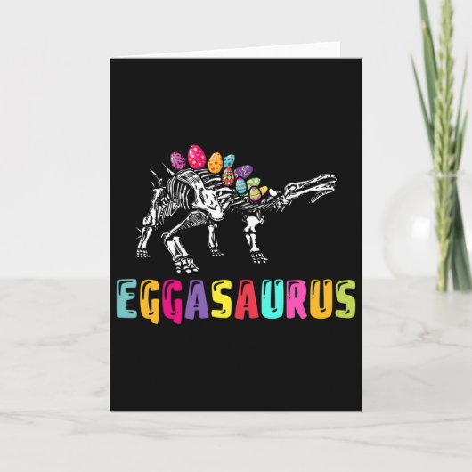 Easter Day Dino - Eggasaurus Stegosaurus Egg Dinos カード (正面)