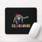 Easter Day Dino - Eggasaurus Stegosaurus Egg Dinos マウスパッド (マウス)