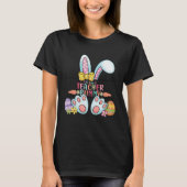 Easter Day I am Teacher Bunny Teacher Life Easter  Tシャツ (正面)