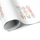 Easter Dental Assistant Tooth Bunny Dentist T-Shir ラッピングペーパー (ロールコーナー)