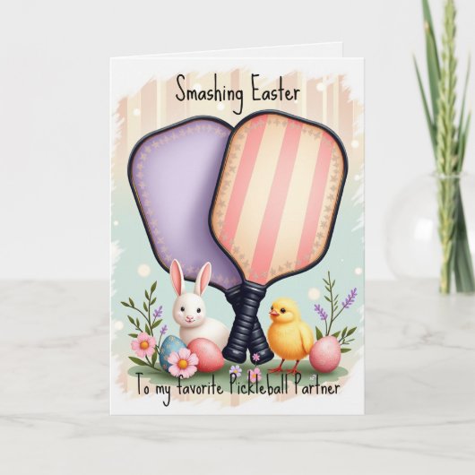 Easter Dinks & Paddle Winks シーズンカード (正面)