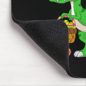 Easter Dinosaur Bunny Ears Easter Sket Stuffers Ki マウスパッド (コーナー)