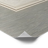 Easter Duck Printable Art, Spring Minimalist ポスター (角)