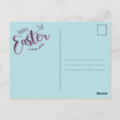 Easter Egg Art Postcard ポストカード (裏面)