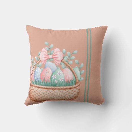 Easter Egg Basket クッション (裏面)