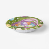 Easter Egg Basket | Spring Pastel Watercolor ペーパーボウル (傾斜あり)