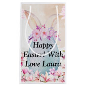 Easter egg blue スモールペーパーバッグ (正面)