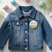  Easter Egg Brunch Chick Easter Bunny Party 缶バッジ