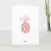 Easter Egg & Carrots シーズンカード (裏面)