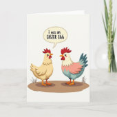 Easter Egg Confession Greeting Card カード (正面)