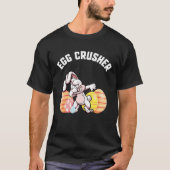 Easter Egg Crusher Dabbing Bunny Candy kids  Sprin Tシャツ (正面)