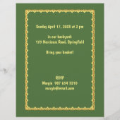 Easter Egg Hunt チラシ (裏面)