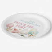 Easter Egg Hunt ペーパープレート (アングル)