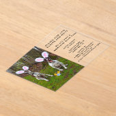 Easter Egg Hunt and Party Dogs Easter アクリル招待状 (レイダウン)