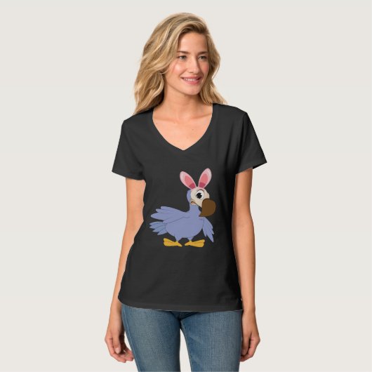Easter Egg Hunt Bunny Ear Dodo Bird Easter Day 202 Tシャツ (正面フル)