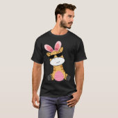 Easter Egg Hunt Bunny Ear Giraffe Easter Day 2023 Tシャツ (正面フル)