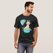Easter Egg Hunt Bunny Ear Great Pyrenee Easter Day Tシャツ (正面フル)