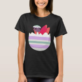 Easter Egg Hunt Bunny Ear Hummingbird Easter Day 2 Tシャツ (正面)